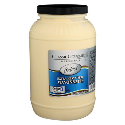 Classic Gourmet Mayonnaise Real Extra Heavy, 1 Gallon -- 4 per case.