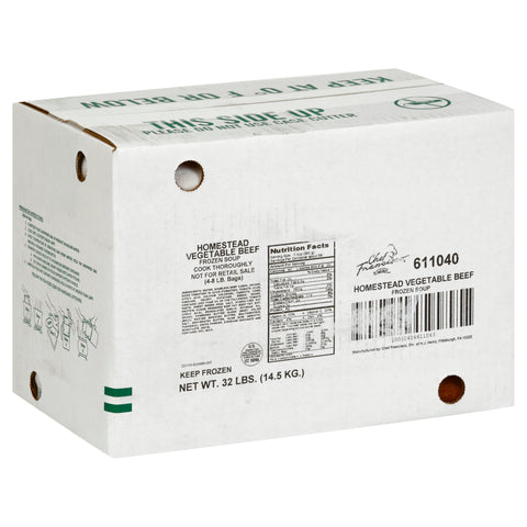 Chef Francisco® SOUP HOMESTEAD VEGETABLE BEEF 78001368