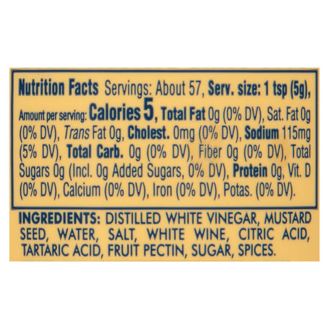 Mustard Dijon Classic Squeeze Bottle