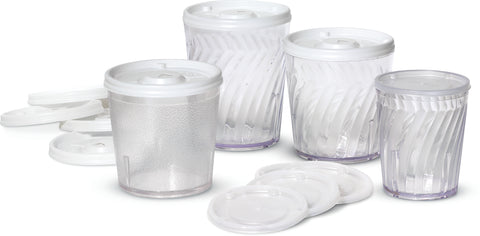 Tumbler Swirl Clear 9 Oz