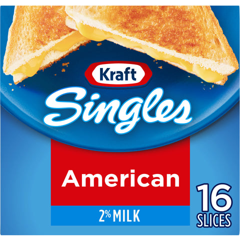 Cheese American 2% Iw Singles 16 Slice