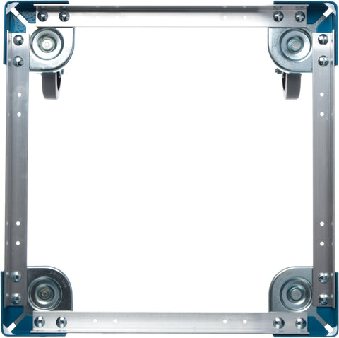 Carlisle DOLLY E-Z GLIDE™ OPEN ALUMINUM WITHOUT HANDLE CARLISLE BLUE 20.63 X20.63 X6.5
