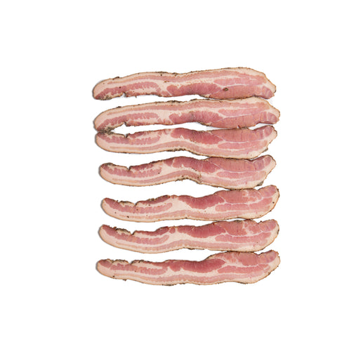 Cloverdale BACON 10/12 CT SHINGLE HICKORY SMOKED PEPPER GAS FLUSHED