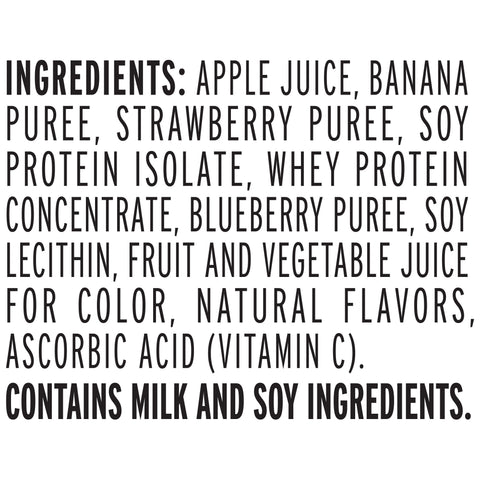 Naked Juice DRINK NAKED JUICE DOUBLE BERRY PROTEIN PLASTIC BOTTLE