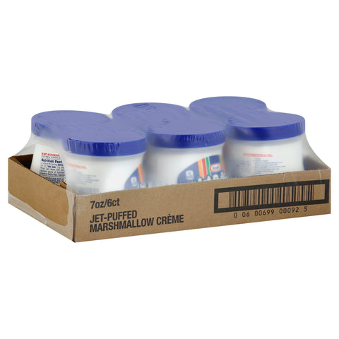 Jet-Puffed Marshmallow Creme - 7 oz. container, 6 per case