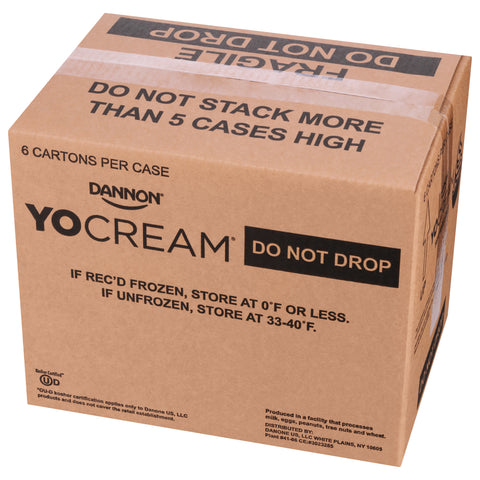 Yocream Stok Cold Brew Coffee Flavored Gelato, 64 Ounce -- 6 per case