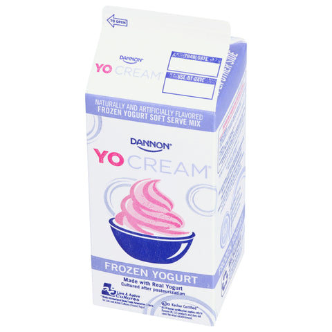 Yocream Yogurt Mix, Sweet Coconut Low-Fat Soft Serve, 64 Ounce -- 6 per case.