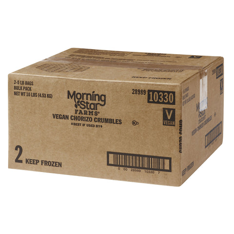 Morningstar Farms Chorizo Veggie Meal Starter, 2 Pound -- 2 per case