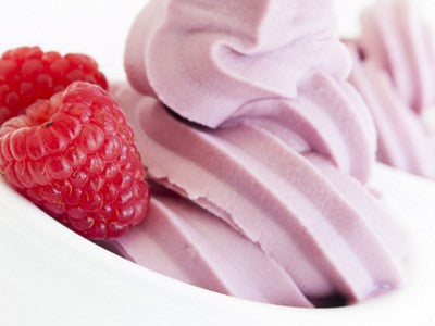 Yogurt Soft Serve Mix Raspberry Non Fat