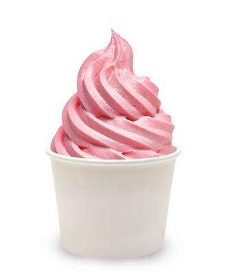 Sorbet Strawberry Lemonade Soft Serve Frozen