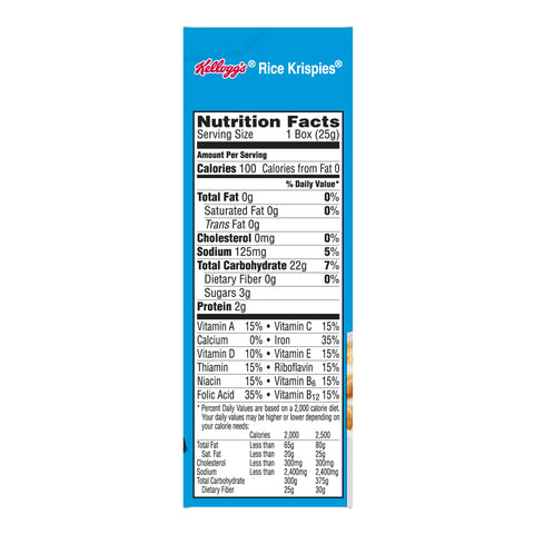 Cereal Rice Krispies® Individual Box