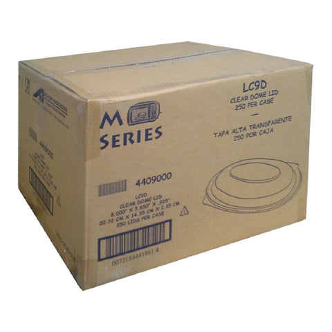 Anchor Packaging MicroRaves Clear PET Oval Lid Only -- 250 per case