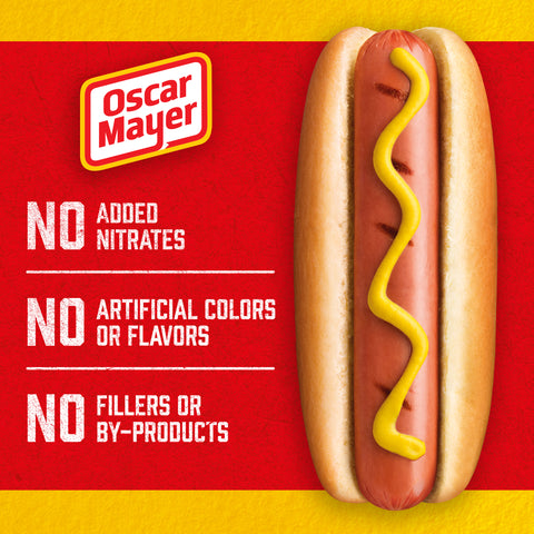 Kraft Oscar Mayer Hot Dog - Cheese, 16 Ounce -- 12 per case.