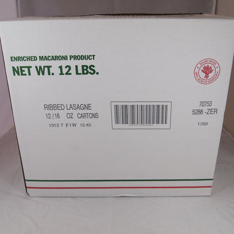 Orefresco PASTA LASAGNA RIBBED 10