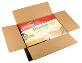 Cake Orange Sheet Iced 12x16