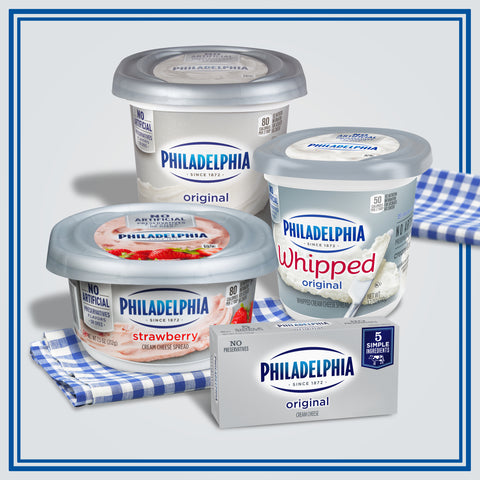 Kraft Philadelphia Original Cream Cheese - Rigid Box, 8 Ounce -- 36 per case.