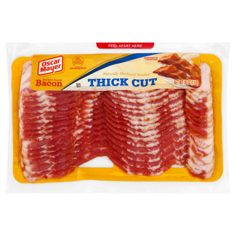 Kraft Oscar Mayer Sliced Bacon, 8 Ounce -- 12 per case.