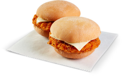 Sandwich Mini Spicy Breaded Chicken 5.5 Oz