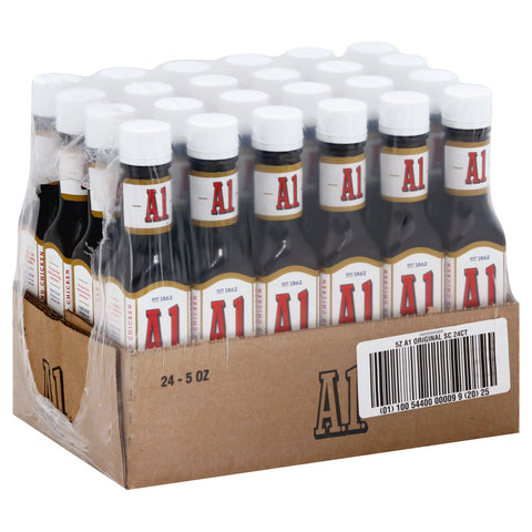A1 Bold Label Retail Only Steak Sauce, 5 Ounce -- 24 Per Case