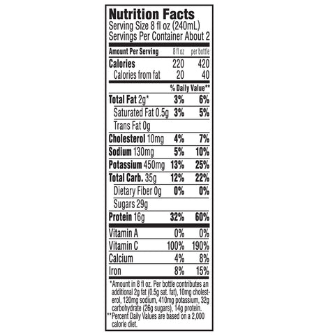 Naked Juice DRINK NAKED JUICE DOUBLE BERRY PROTEIN PLASTIC BOTTLE