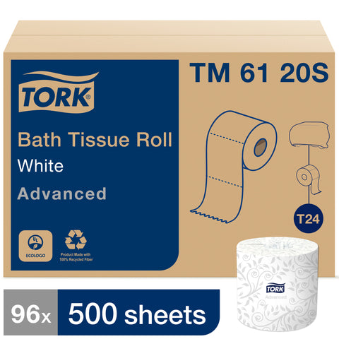 Tissue Bath White 2-ply 4x3.75