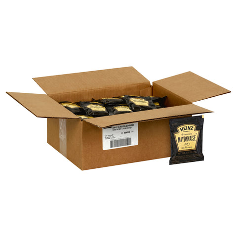 Heinz® MAYONNAISE PREMIUM BLACK SACHET SINGLE SERVE POUCH 534630/78002910