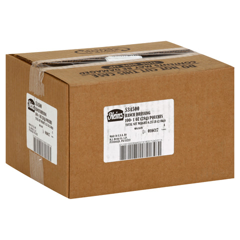 Heinz® DRESSING RANCH SINGLE SERVE PACKET 534500