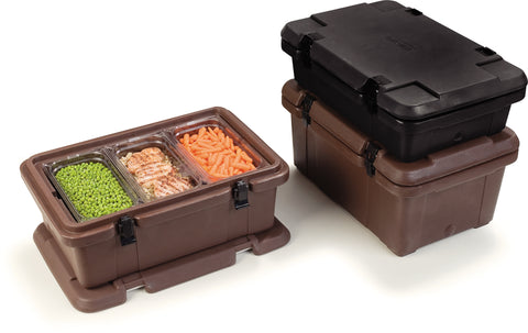 Carlisle CATERAIDE™ SINGLE PAN CARRIER BLACK 18 QT