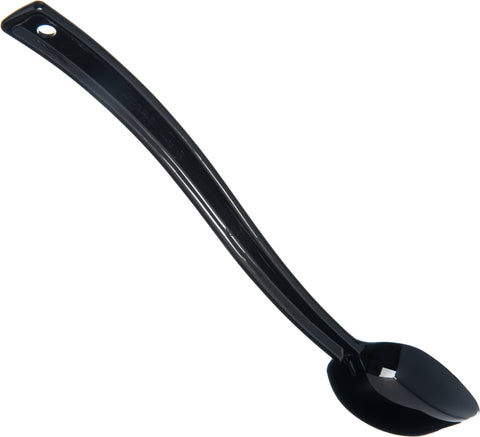 Carlisle SPOON SERVING SOLID PLASTIC BLACK 10