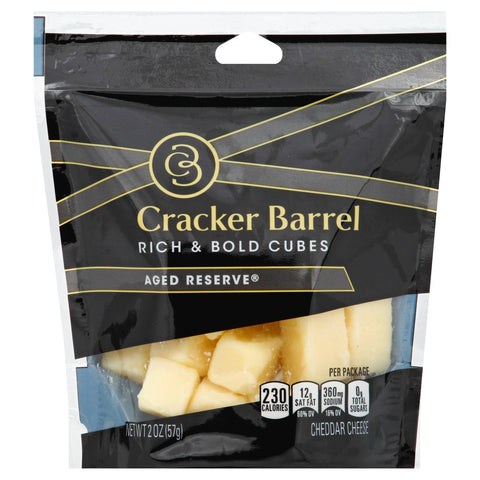 Cheese Snacking Cubes Aged Reserve Cheddar