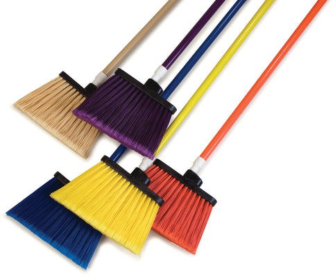 Carlisle BROOM ANGLE LONG BROWN SPECTRUM DUO-SWEEP 56