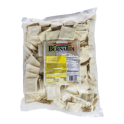 Windsor Bernardi Cheese Square Ravioli, 5 Pound -- 2 per case.