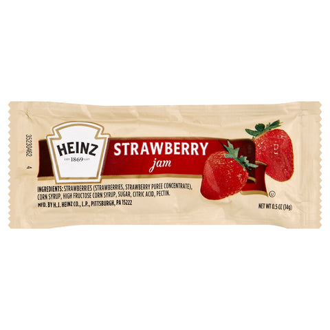 Jelly Strawberry Single Serve Pouch Packet 540400/78000744