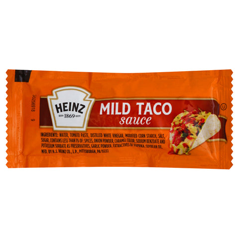 Sauce Taco Mild Single Serve Packet 532400/78000718