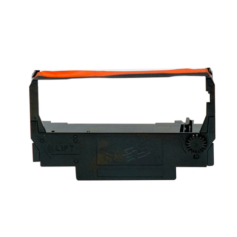National Checking Black and Red Register Ribbon -- 96 per case.