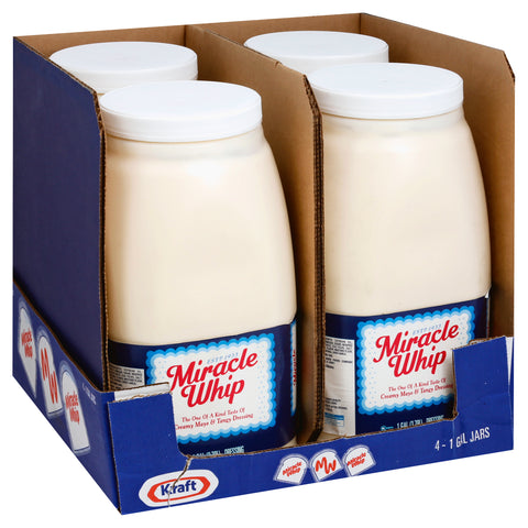 Kraft Original Miracle Whip Dressing, 1 Gallon -- 4 per case.