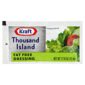 Kraft DRESSING THOUSAND ISLAND FAT FREE SINGLE SERVE PACKET