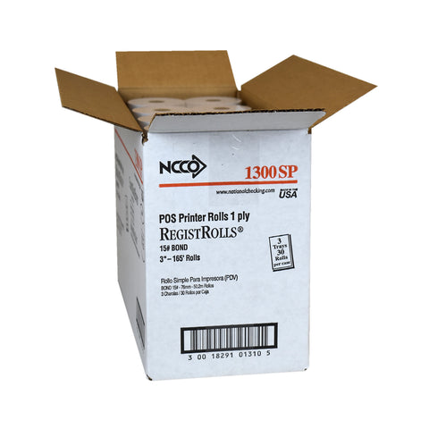 Registroll White Bond 1 Ply 3
