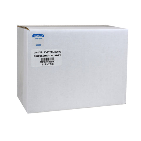 Label Dissolvable 1