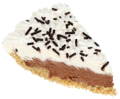 Pie Chocolate Cream Sliced 10