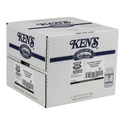 Ken's Foods DRESSING BLUE CHEESE SUPREME CHUNKY REFRIGERATED
