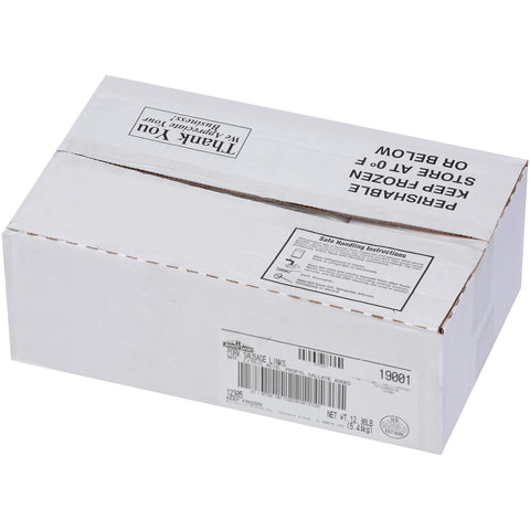 Jimmy Dean Regular Pure Pork Sausage Raw Links, 2 Ounce -- 96 per case.