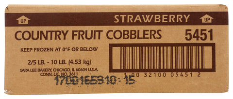 Cobbler Strawberry Country Fruit