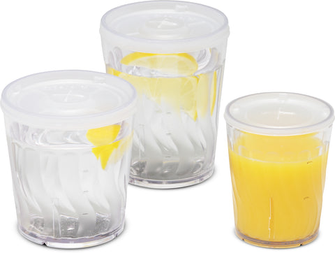 Dinex® TUMBLER SWIRL CLEAR 9 OZ