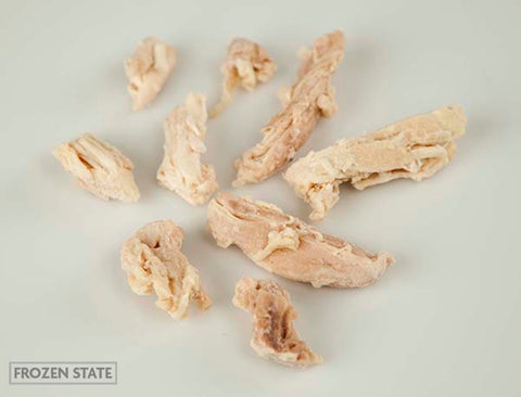 Tyson Fully Cooked Low Sodium Pulled Dark and White Chicken, 10 Pound.