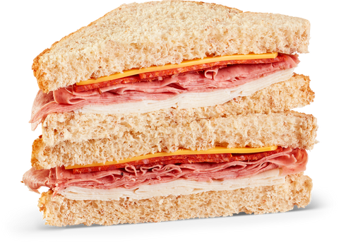 Sandwich Sausage Egg & Cheese Product Square Wrap 5 Oz 55557