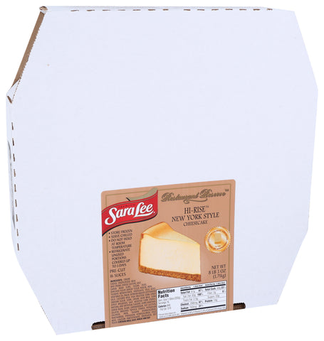 Sara Lee Restaurant Reserve Round Hi Rise New York Style Cheesecake, 131 Ounce -- 2 per case.