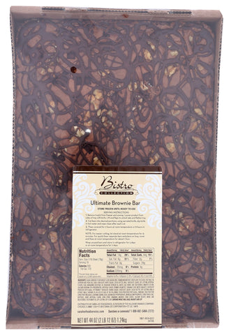 Sara Lee Bistro Collection Ultimate Brownie Dessert Bar, 44 Ounce -- 4 per case.