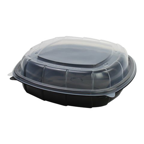 Container Plastic Clamshell Hinged 10x10