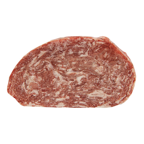Advance Food Break Away Sirloin Beefsteak, 4 Ounce -- 48 per case.